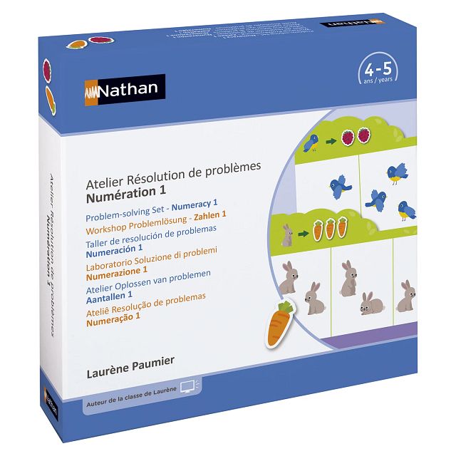 Atelier résolution de problèmes - Numération 1 MS - 2 enfants