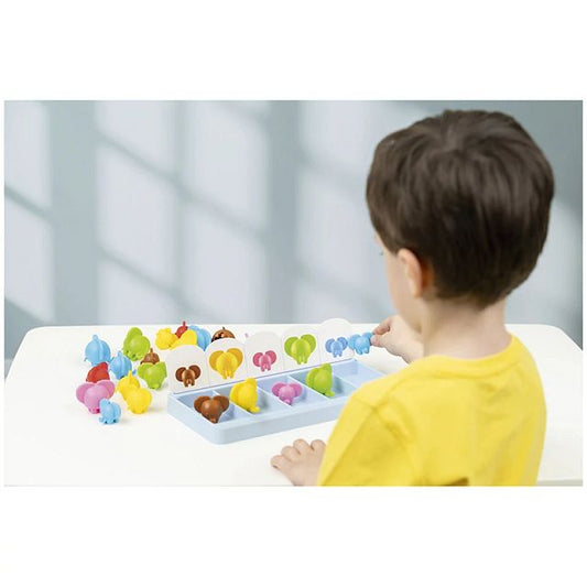 Atelier tris - Les éléphants - 2 enfants