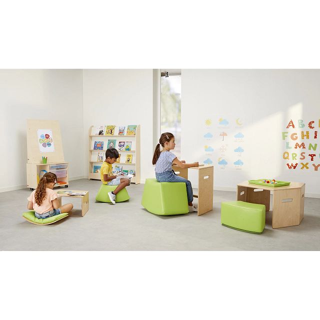 Assise mobile basse flexible