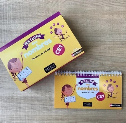 MHM - Calepin des nombres - CP - Pack de 10 exemplaires