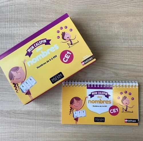 MHM - Calepin des nombres - CP - Pack de 10 exemplaires