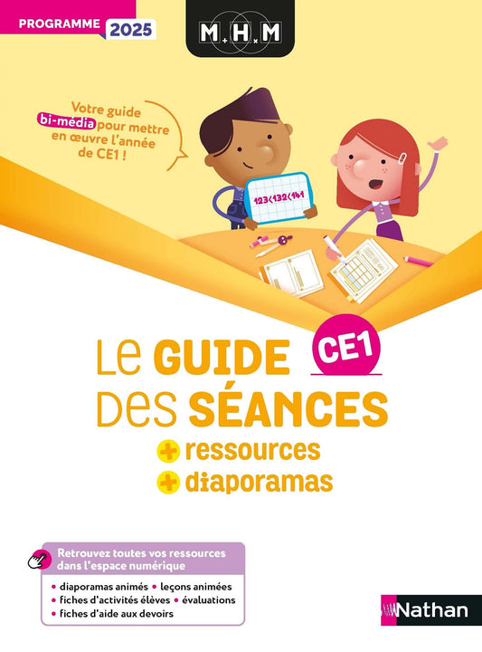 MHM - Programme 2025 - Guide des séances + Ressources + Diaporamas - CP/CE1