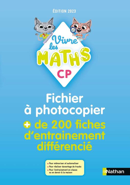 Vivre les maths - Programme 2025 - Guide pédagogique + Diaporamas - CP