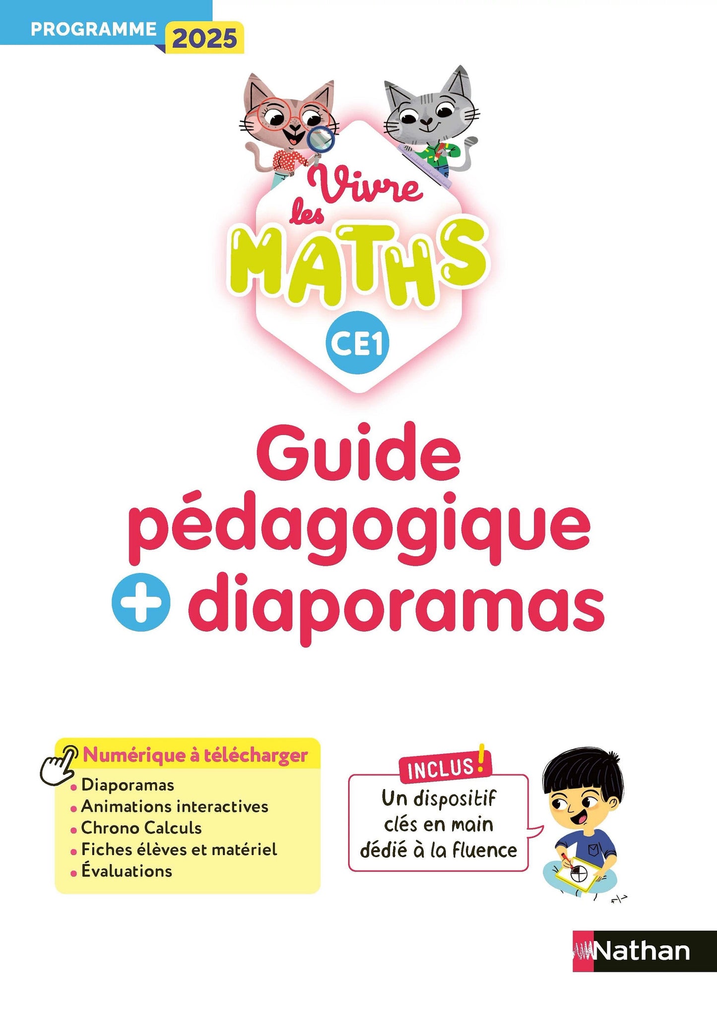 Vivre les maths - Programme 2025 - Fichier à photocopier - CP