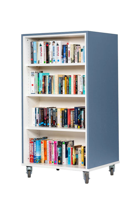 Travée double-face Everna™ Mobile H1500 mm Explore 1 - bleu brume