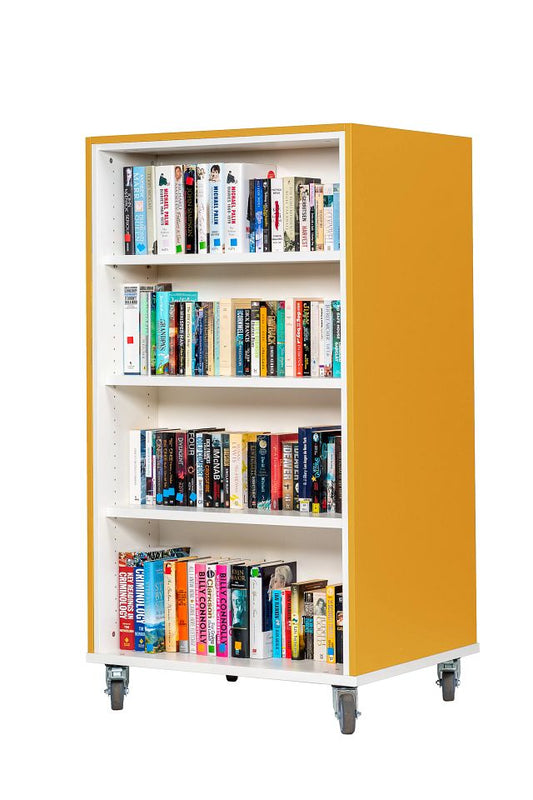 Travée double-face Everna™ Mobile H1500 mm Explore 1/4 - jaune curry