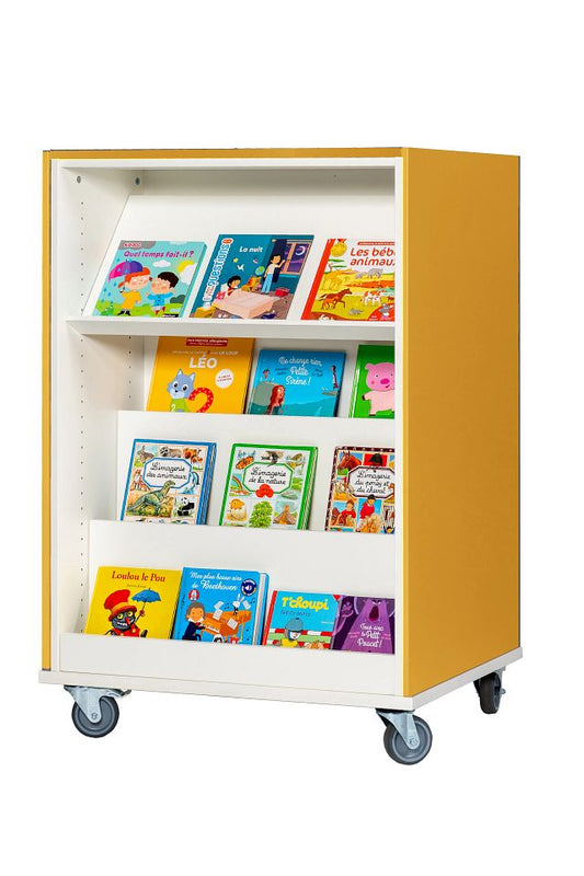 Travée double-face Everna™ Mobile H1200 mm Explore 1/5 - jaune curry