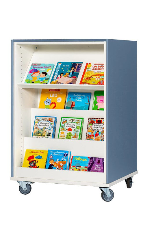 Travée double-face Everna™ Mobile H1200 mm Explore 1/5 - bleu brume