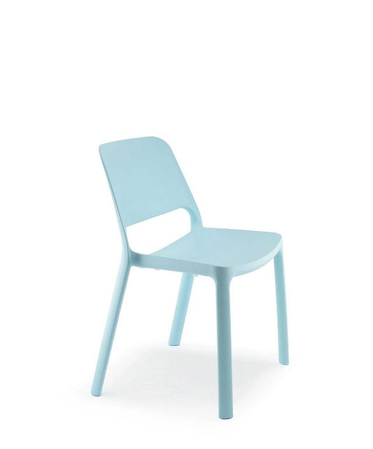 Chaise Maike - bleu pastel