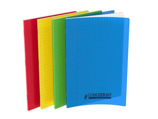 Cahiers Conquérant polypropylène - 240 x 320 mm 140 pages Séyès