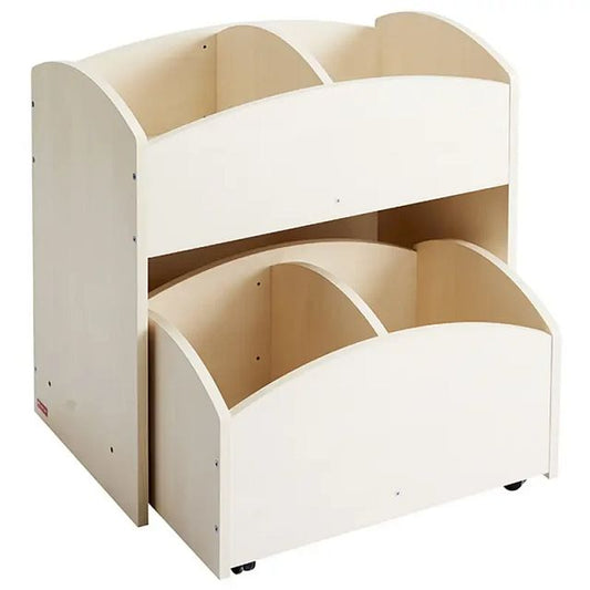 Bac haut + bac bas 2 cases - bouleau