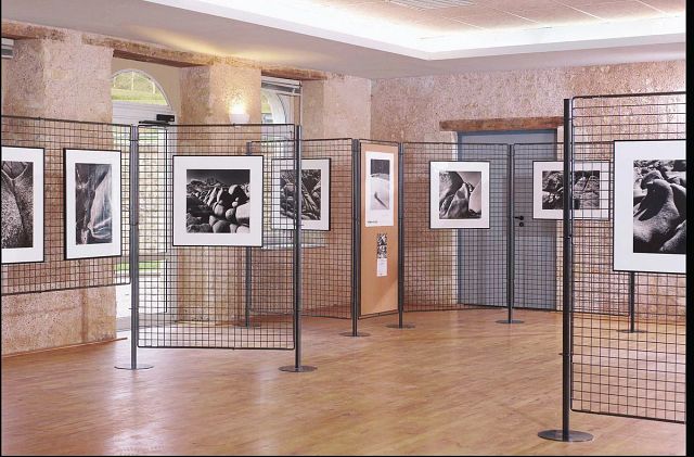 Lot de 2 systèmes de liaison pour grilles - blanc