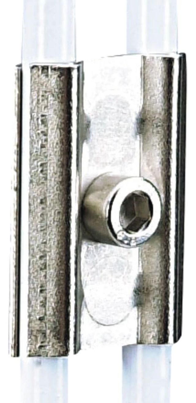 Grille métallique gris alu 1920 x 700 mm