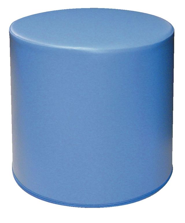 Pouf rond 300 mm - coquelicot